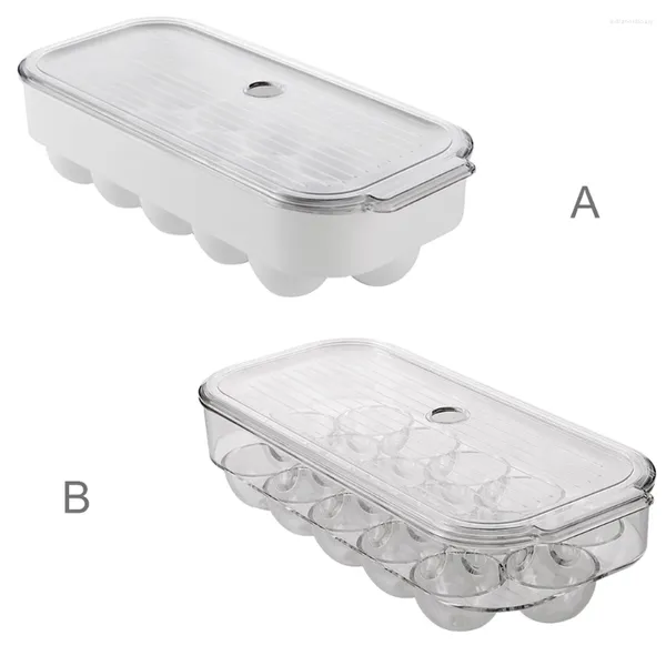 Cucina deposito 16 Griglia in plastica in plastica in plastica mobile frigorifero non slip organizzatore rastrelliere trasparente