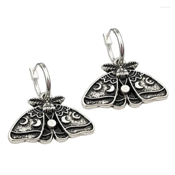 Brincos Dangle Shaphe Shape Drop Drop vintage Punk Alloy Material gancho Pingente Brincho para Mulheres Presente de Partido de Menina