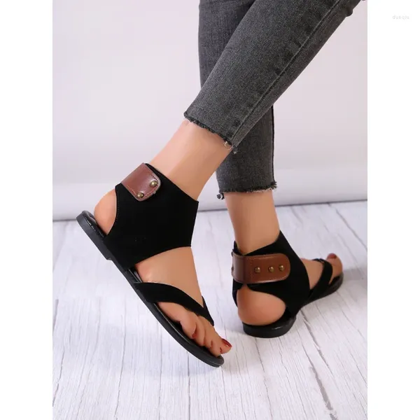 Mulheres planas sapatos sandálias verão slides chinelos femininos rebite moda tamanho grande bege salto alto pantofle baixa senhora flip flops de borracha l 89 898 8