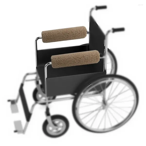 Coperchi di sedie Accessori per cuscino morbido per la sedie a rotelle per il braccio imbottito