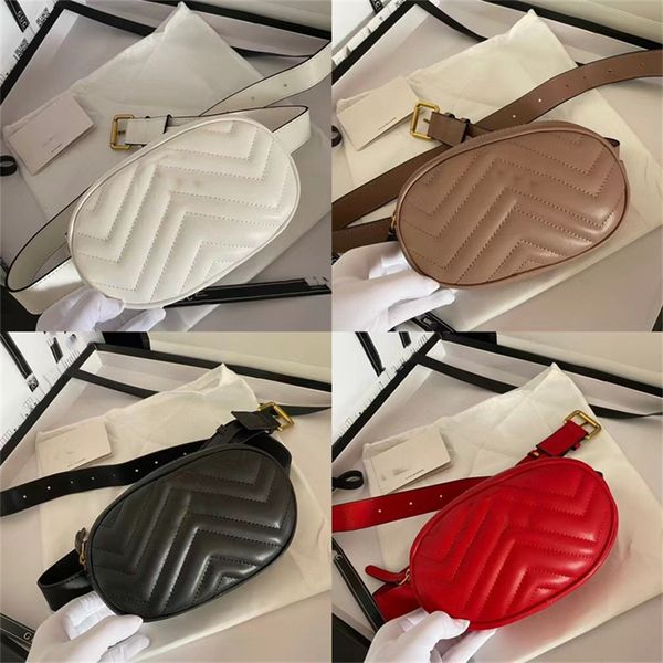 Taillenbeutel Damen Designerin Chest Bag Packs Männer Leder Handtaschen Crossbody Bags Bum Handtasche Dame Belt Bumbag Geldbörse