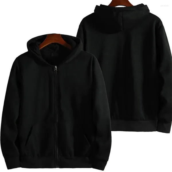 Hoodies masculinos Solid Pure Color insa