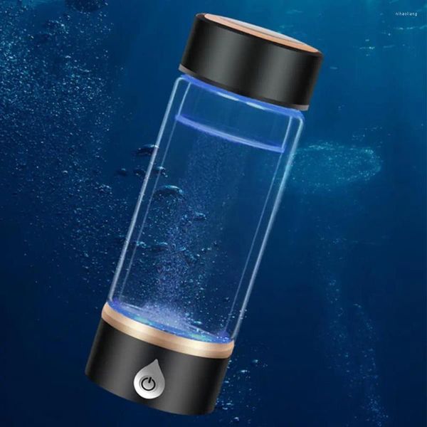 Weingläser effizienter Elektrolyse Wasserbecher Wasserstoffflaschengenerator mit schnellem USB -wiederaufladbaren Technologie für gesunde