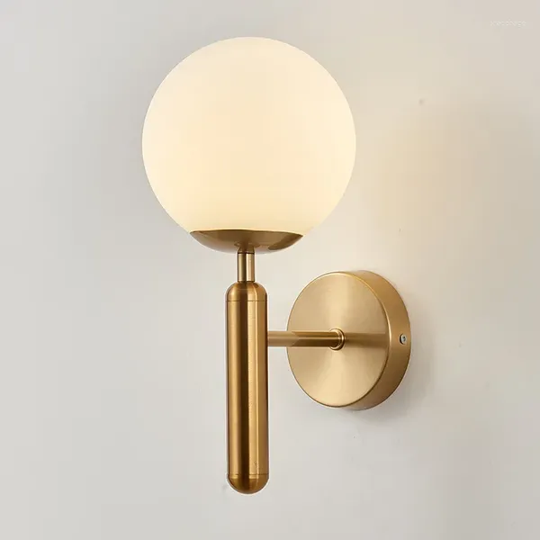 Wandlampe 12W5W Nordic Light Luxus amerikanischer Stil Wohnzimmer Schlafzimmer Nachtirschen in Indoor Moderne einfache