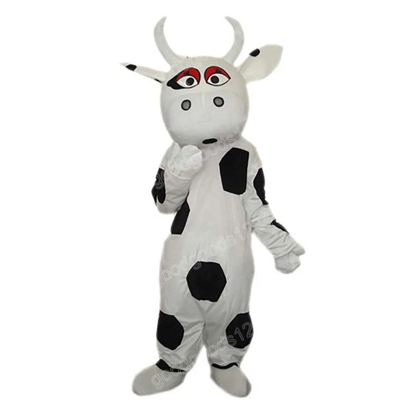 Симпатичные коровы талисман костюмы рождественский мультипликационная одежда персонаж костюм персонаж карнавал рождественский хэллоуин взрослый размер.
