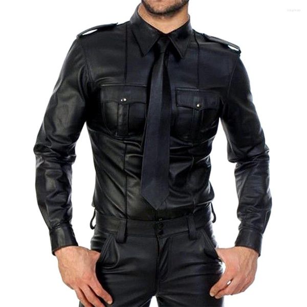 Camisas casuais masculinas Moda de qualidade Men camise