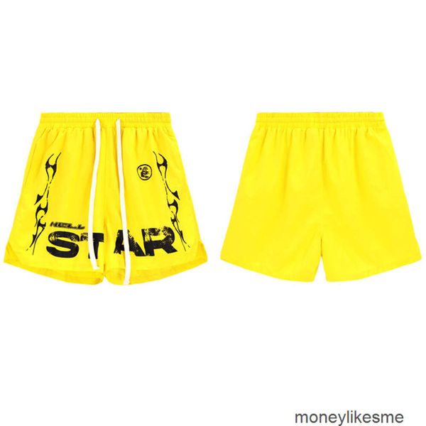 Designer Short Shorts Shorts Shorts Casual abbigliamento Hellstar Star Nylon Instagrams Trendy Mens Womens Sports 5Qai