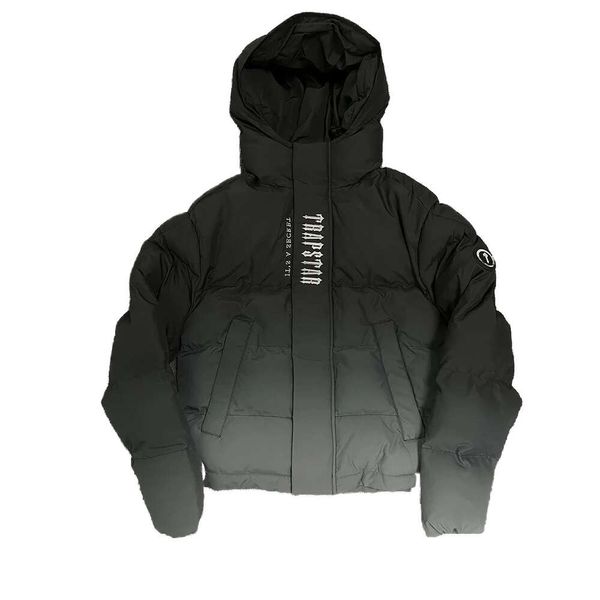 Trapstar London dekodiert 2.0 Kapuzen -Sweatshirt Modejacke Stickerei warm warm Hoodie Winterjacke Herren Tops Parka Herren -Down -Jacke