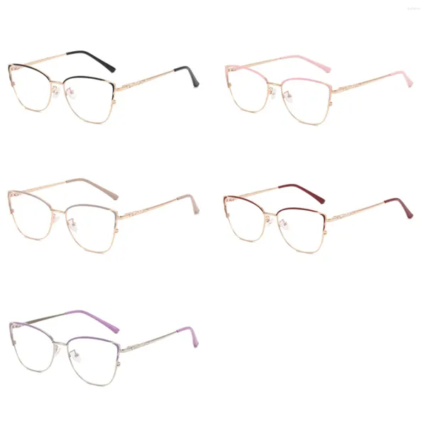 Sonnenbrille übergroße blaue Lichtbrillen Filter UV Strahlen Blendung HD Objektivmodische Brillen für Damen Trendy Dekoration