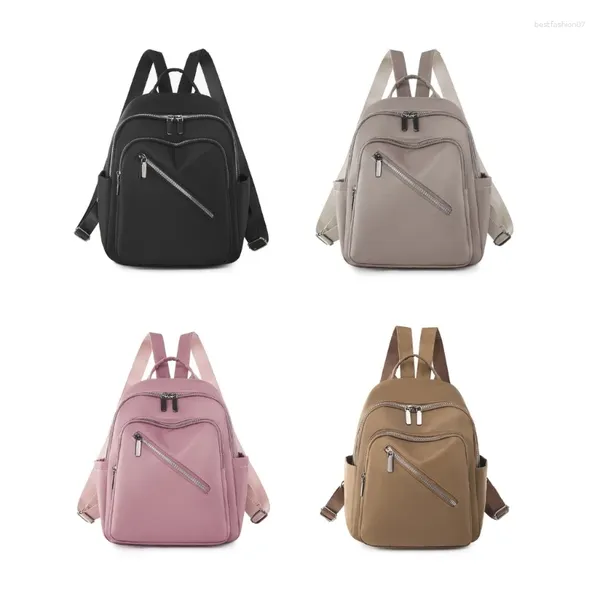Bolsas escolares pacote de moda de bolsa escolar coreana para meninas mulheres estudantes casuais daypack rucksack bookbags preto/cáqui/rosa/marrom