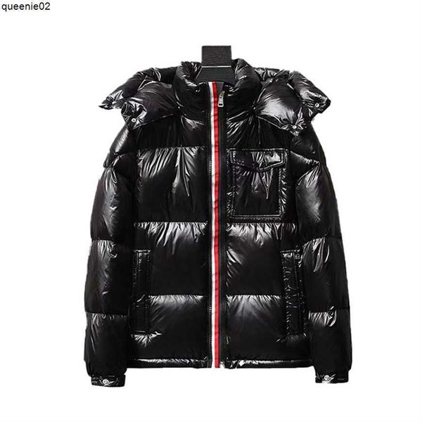 Herren Down Parkas Männer Pufferjacke plus Größe glänzend winddichte Wasserdichte Pendler warmes Mantel Paar Winter Designer