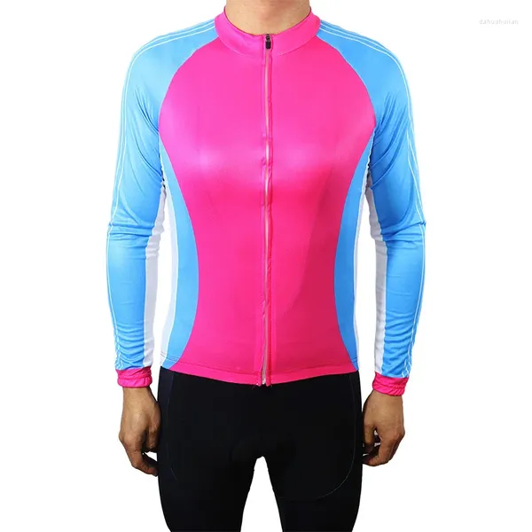 Jackets de corrida camisa de bicicleta Jaqueta de bicicleta feminino Manga longa MTB Rous Use suéter de suéter respirável camisa de ciclismo motocross Ciclismo