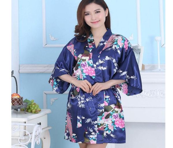 Women039s SleepWear Mini Kimon Sexy Bathrobe Wedding Damaid Night Night Crescon Lingerie vintage S M L XL XXL 3XL S001WOMEN1131543