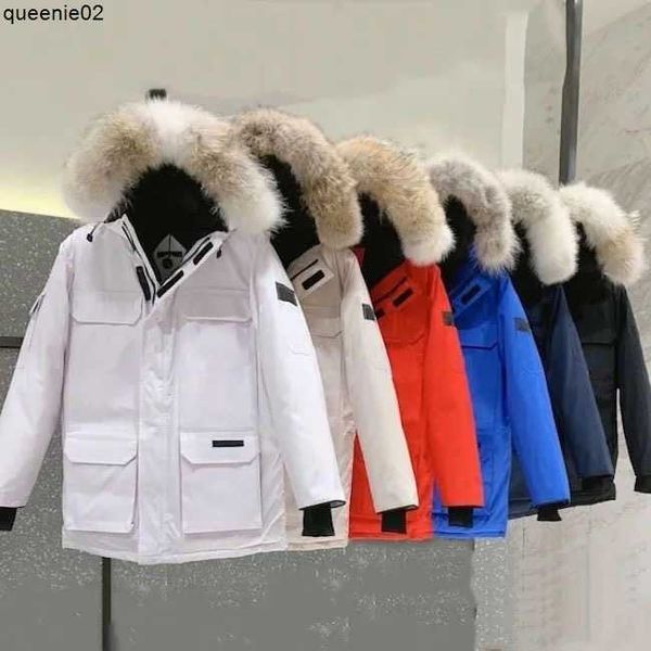 Erkek Ceketler Erkek Tasarımcı Kuyum Kazan Kış Kış Kış En İyi Kadın Moda Parka Su geçirmez Rüzgar Geçirmez Premium Kumaş Cape Kemer Sıcak Ceketler