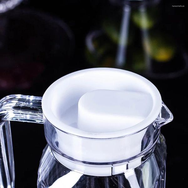 Tumblers marca de alta qualidade prático e durável bebida gravata pote acrílico suco jarro cozinha loja água fácil de transportar