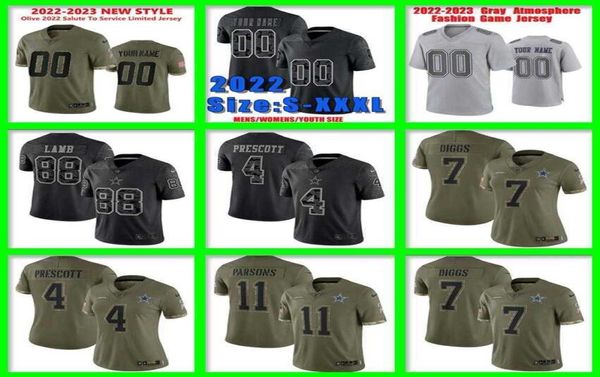 Micah Parsons Ezekiel Elliott Jersey Tee Dallas039039COWBOYS039039TOP DAK Prescott Ezekiel Elliott Trevon Diggs Custom7825512