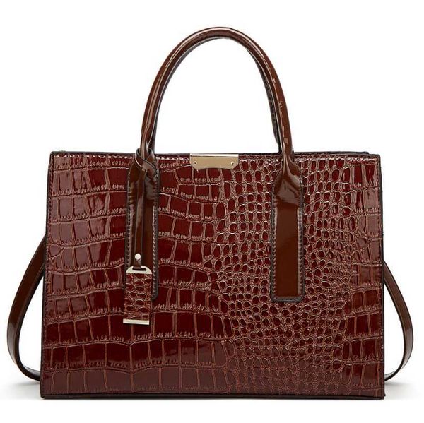 Sagne a tracolla Brand Brand Brand Crocodile Bags Women Borse Borse Ladies Lady Borse Borse in pelle all'ingrosso