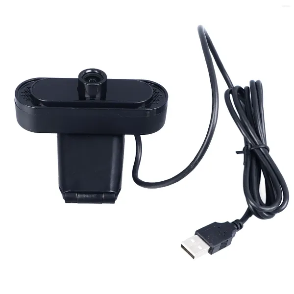 Plug -and -Play -Webcam HD 1080p Live -Streaming -Webkamera mit Mikrofon 45 -Grad -Rotation Auto Focus Laptop USB für