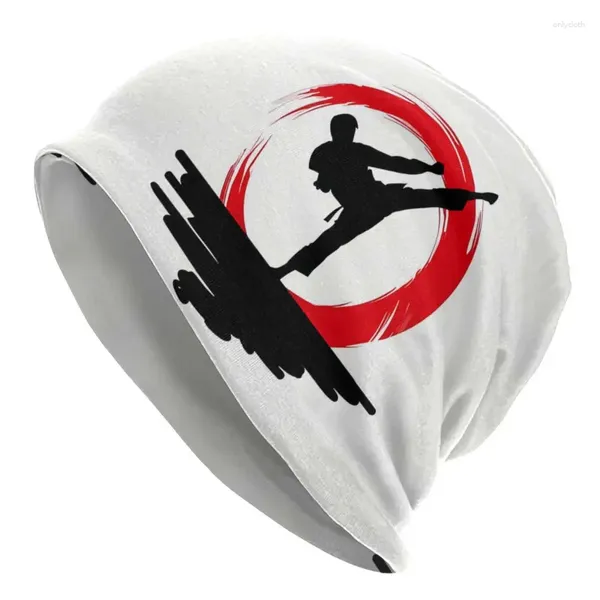 Berets каратэ Kyokushin Thin Thelkies Beanies Caps People Hat Sport Sport Sport Bonnet Hats для мужчин Женщины Yera