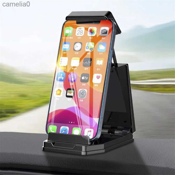 Tablet PC Stands Suporte para telefone de carro Suporte de montagem no painel do carro Fit 4-11 polegadas Celulares Tablet Hoder para iPad iPhone Pro Max Samsung GPSL231225