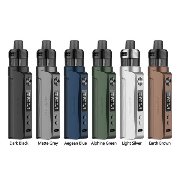 Vaporesso Gen Pt80 S 80W MOD POD MOD | Serbatoio bobina GTX da 4,5 ml | Tecnologia corex resistente alle perdite SSS 2.0