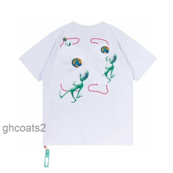 Novos Mens Camisetas Designer Luxo Branco Clássico Camiseta Seta Graffiti Moletom e Mulheres Moda Coupl Tee Múltiplos Estilos Hip Hop Tees C1 B8TP