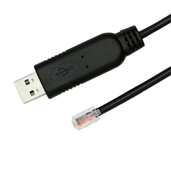 USB-zu-RJ11-RJ12-Debugging-Leitung, serielle Schnittstelle, RS232-Steuerungskonfigurationsleitung, Standleitung