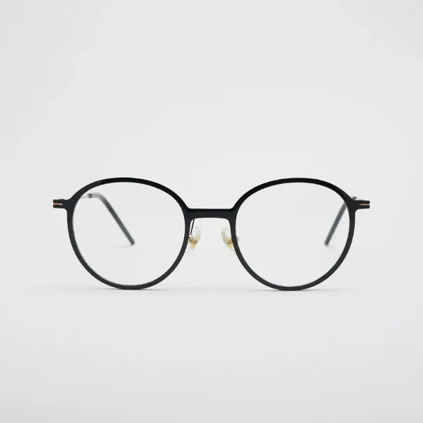 Strame da sole cornici Chuangyu Taste Tr90 Titanio Round Frame occhiali alla moda semplice e versatile