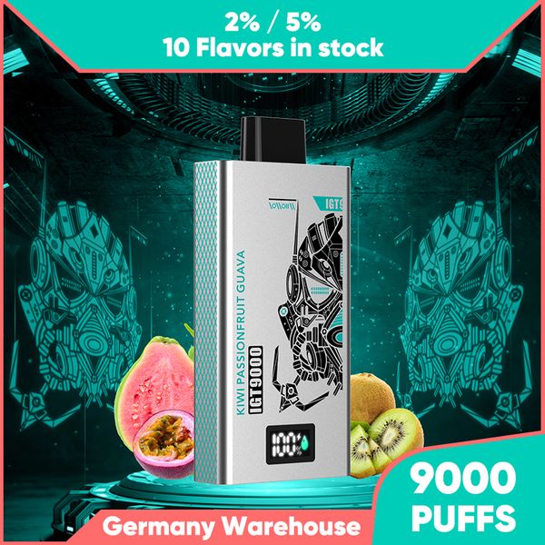 Sigarette elettroniche usa e getta originali Happ 9k Puffs Vape bar 10k 12k 9000 puff shisha vaper elf box ricaricabile 2% 5% E-juice Carrelli Prefillrd einweg vapes mesh coil EU