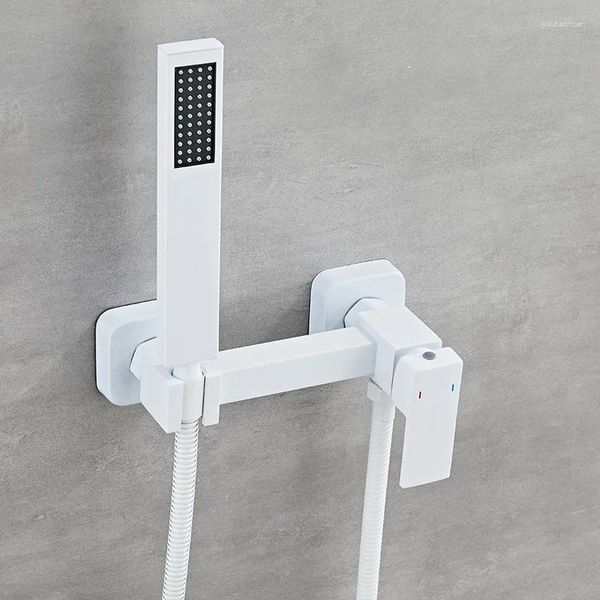 Waschbecken Wasserhähne Handheld -Sprühgerät für Toilettensprinkler Messing Hand Bidet Wasserhahn Duschkopf Selbstreinigungszubehör