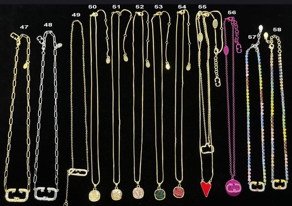 Micro Inlays Kristallanhänger Hochwertige Goldfarbe Halskette heiß verkauft Schmuck Set Frauen Weihnachten Valentinstag Geschenk
