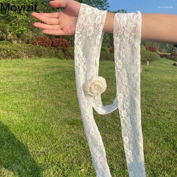 Шарфы Moyizif Summer Fashion Lace Scarf Мягкий кожу уход