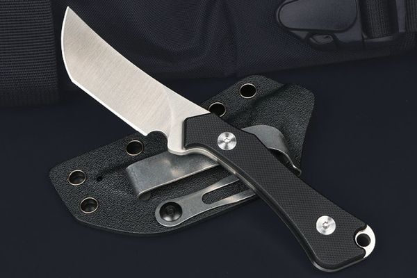 Hohe Qualität Kleine Überleben Gerade Messer D2 Klinge G10 Griff EDC Taktische Messer Outdoor Camping Wandern Feststehende Jagdmesser