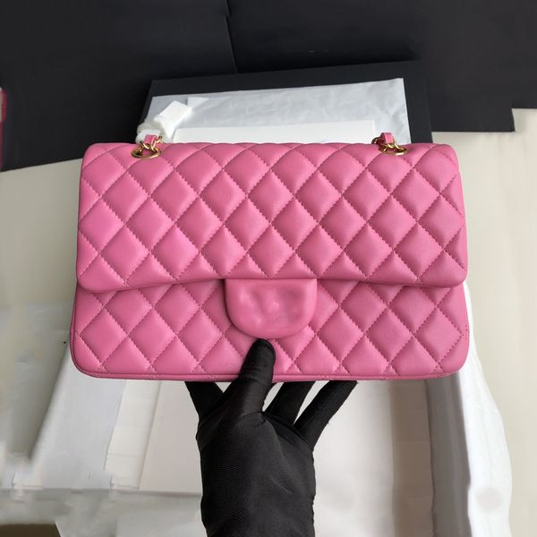 Omuz çantaları tasarımcılar kadın tasarımcı crossbody kadın çanta çanta cüzdanları en kaliteli 10a 25 çanta flep altın şeridi zinciri hafta sonu en iyi bayan gerçek deri çanta