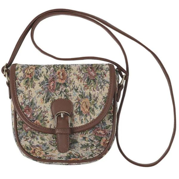 Sacchi da fiori vintage retrò borse in stile giapponese designer donna spalla a traversa borse da donna borse da donna di alta qualità