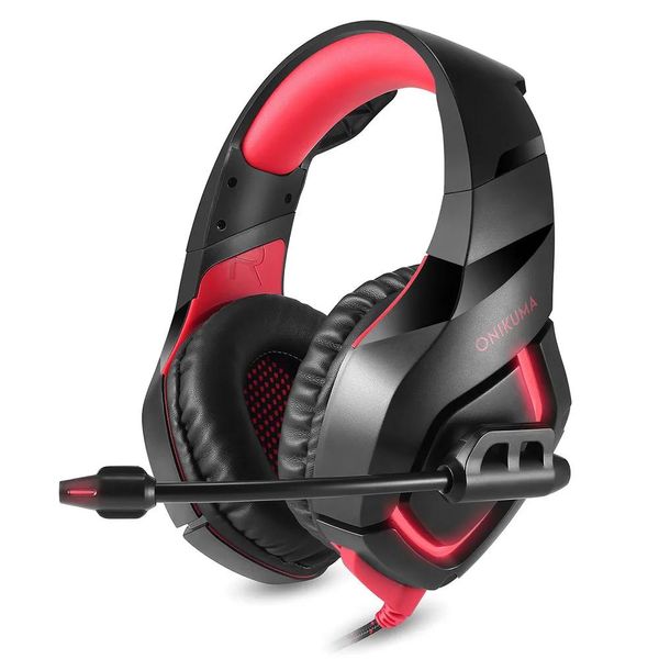 Kopfhörer, kabelgebunden, Spiel, PUBG, professioneller Kopfhörer, ONIKUMA K1B Gaming-Headset, hervorragende Audioleistung, leichte Tarnung