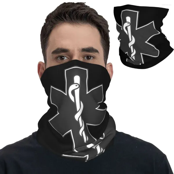 Schals EMS Star of Life Bandana Halsabdeckung gedruckte Maske Schal warmes Gesicht fischen für Männer Frauen Erwachsener Winter