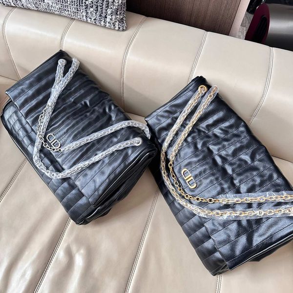Advanced Cool Sasa Style Big Bag Designer Umhängetasche für Dating, Reisen, Männer- und Frauen gleiche universelle Tasche mit großer Kapazität, Retro beliebter klassischer Stil
