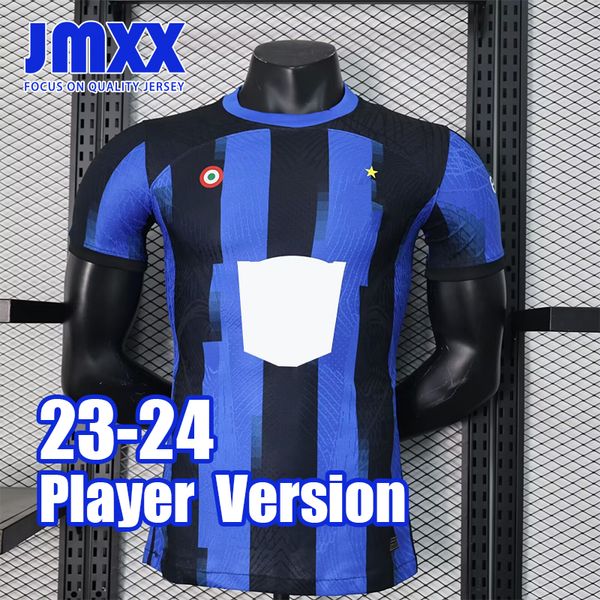 JMXX 24-25 Inters Milans Futebol Jerseys Transformers Co Branded Styles Mens Uniformes Jersey Homem Camisa de Futebol 2024 2025 Slim Fit Player Versão