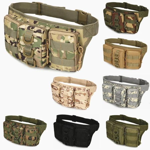 Strumenti 1pc Zaino tattico mimetico militare Edc Borsa a tracolla tascabile multitasca per esterni Borsa da campeggio per escursionismo e caccia