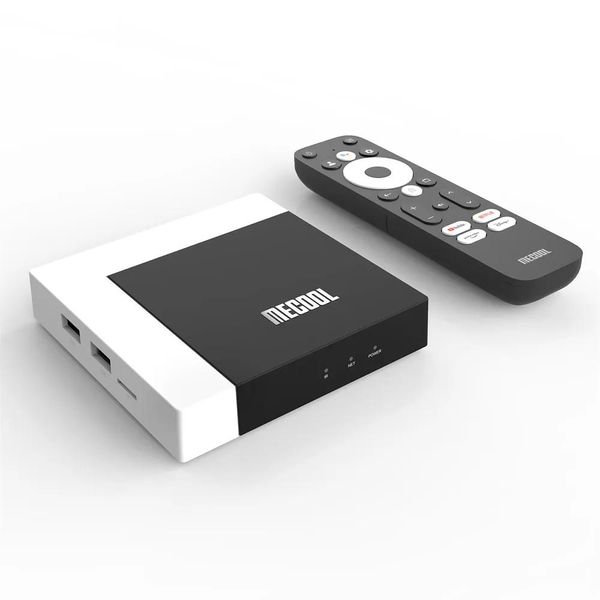 Box Mecool KM7 Plus TV Box Android 11 Amlogic S905Y4 GoogleCertified Voice AV1 1080P 4K 60pfs Android 11.0 Media Player