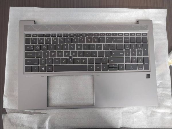 Nuovo originale per HP ZBook Firefly 15 G7 G8 Casi per laptop tastiera retroilluminata con copertina superiore Palmrest M35847-001