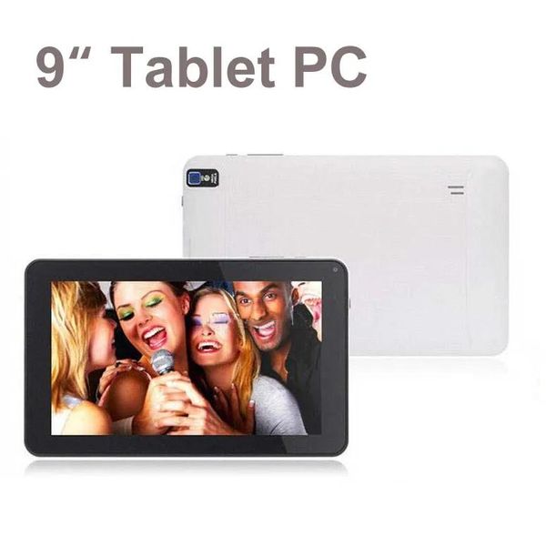 PC Quad Core 9 Zoll A33 Tablet PC mit Bluetooth Flash 512 MB RAM 8 GB ROM Allwinner A33 Andriod 4.4 1,5 GHz