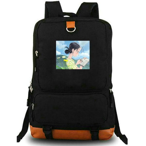 Рюкзак Konosekai в этом углу мира Daypack Cartoon School Sack Sack Print Rucksack Leisure Schoolbag Day Day Pack