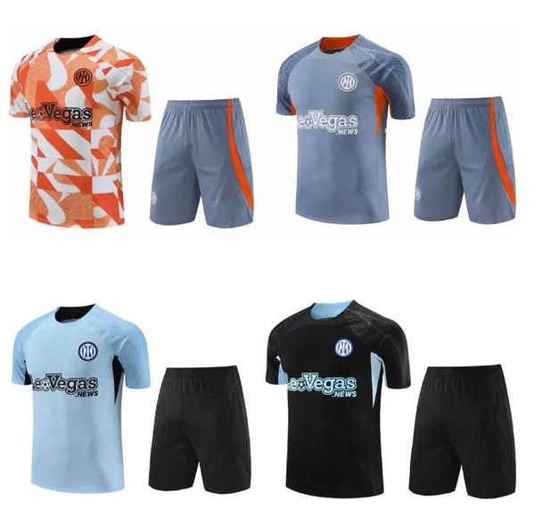 2024 2025 inter TRACKSUIT Chandal Football MILANO Тренировочный костюм 23/24/25 milans camiseta DE FOOT Спортивная толстовка с короткими рукавами