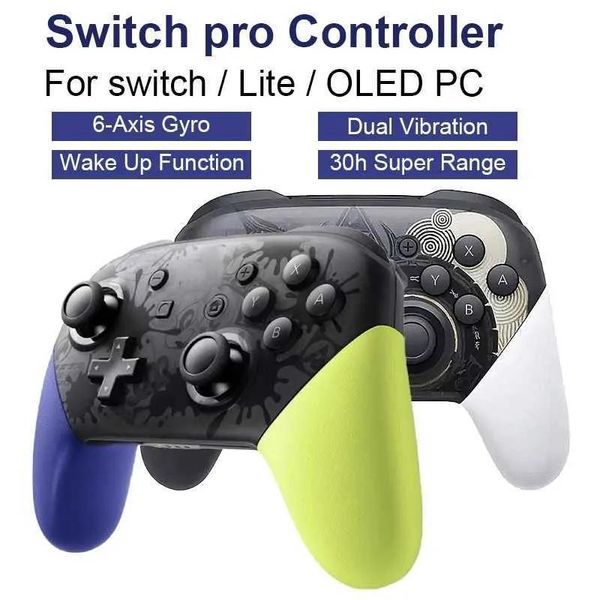 Joystick Controller di gioco Joystick Nuovo gamepad Bluetooth wireless per controller Nintend Pro Joystick a tema limitato per PC e Oled Lite G