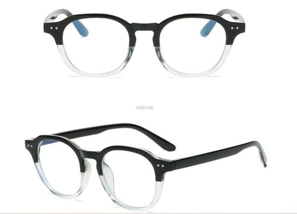1 peça mais novo armação de óculos à prova de azul, armação de óculos plana para homens e mulheres, armação de óculos de computador, lente óptica de telefone móvel 3906559