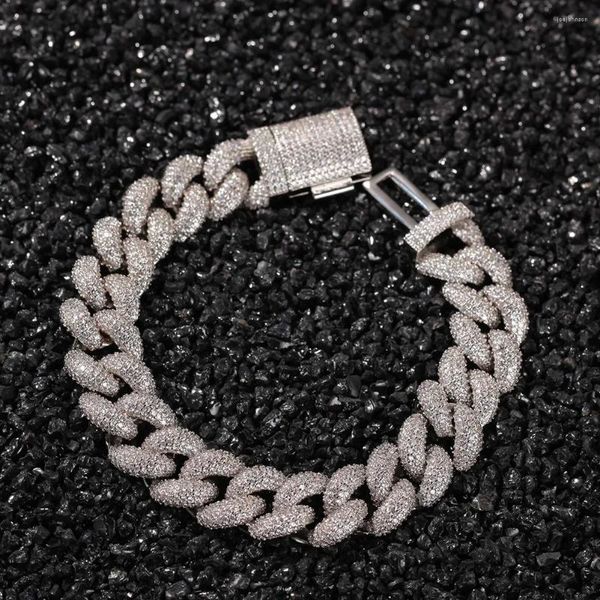 Braccialetti di fascino hip hop punk moda tendenza in acciaio inossidabile bracciale maschile personalizzato