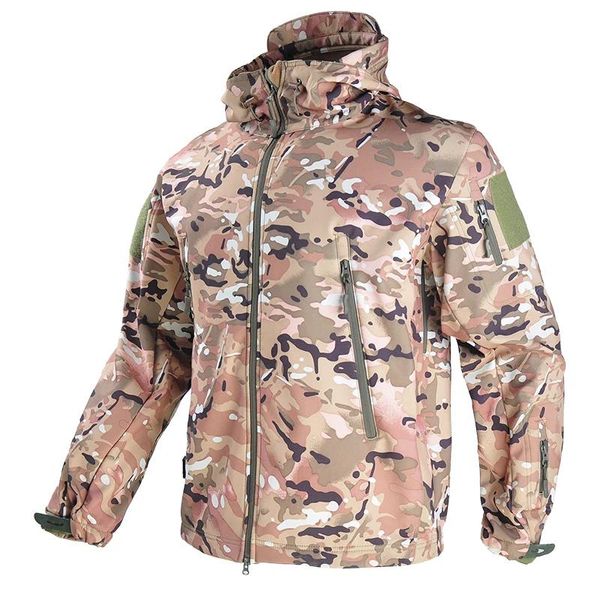 Jacken TAD Soft Shell Militärische Taktische Jacke Safari Männer Wasserdichte Warme Windjacke US Army Kleidung Männer Camo Jacken Jagd Kleidung