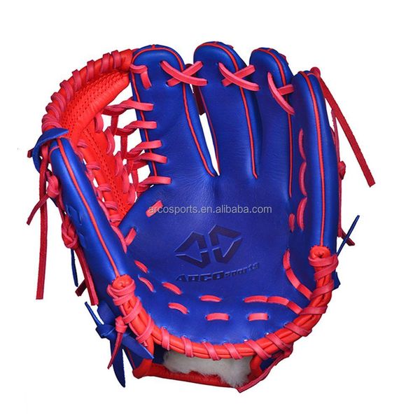 Luvas esportivas Hight Quality Baseball Batting Luva Proteção de Mão Couro Softball 230621 Drop Delivery Dhitu